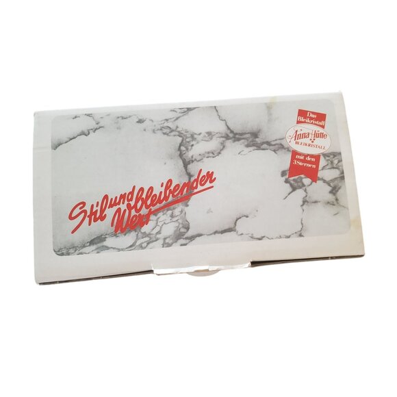 Anna Hutte Bleikristall Rose-Petals Hand-Painted Crystal Bowl - Picture 5 of 6